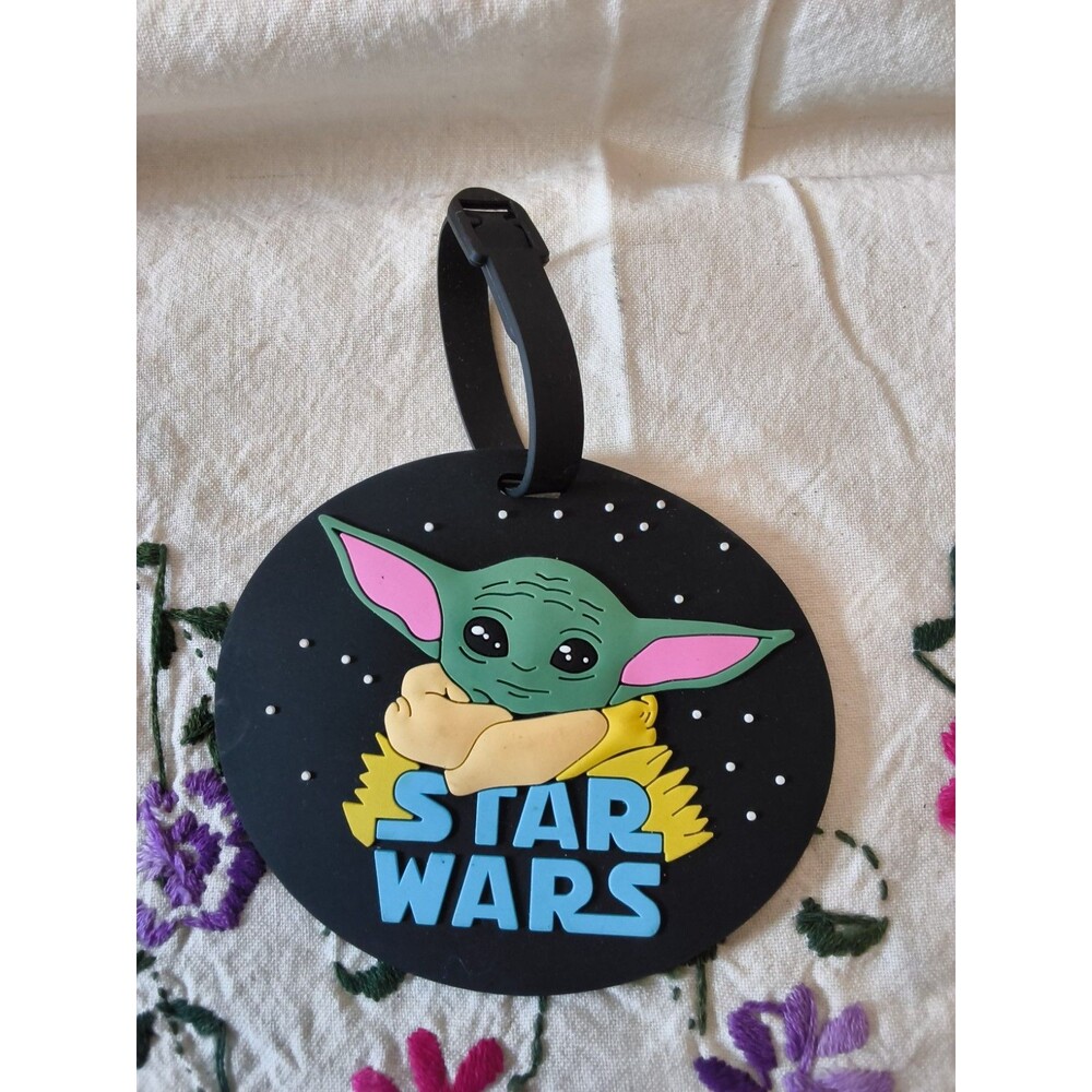 American Tourister STAR WARS Baby Yoda ID Luggage Tag Grogu "Precious Cargo"